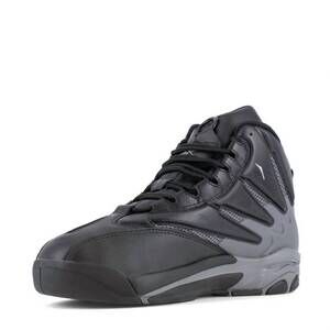 NEW REEBOK WORK men's slip resistant work boot in black/grey